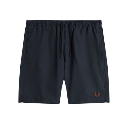 Fred Perry Classic Swim Shorts Navy/Cinnamon