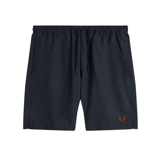 Fred Perry Classic Swim Shorts Navy/Cinnamon