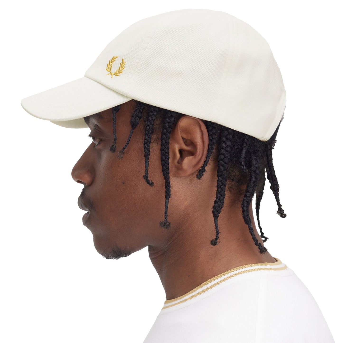 Fred Perry Classic Piqué Cap Snow White/Honeycomb