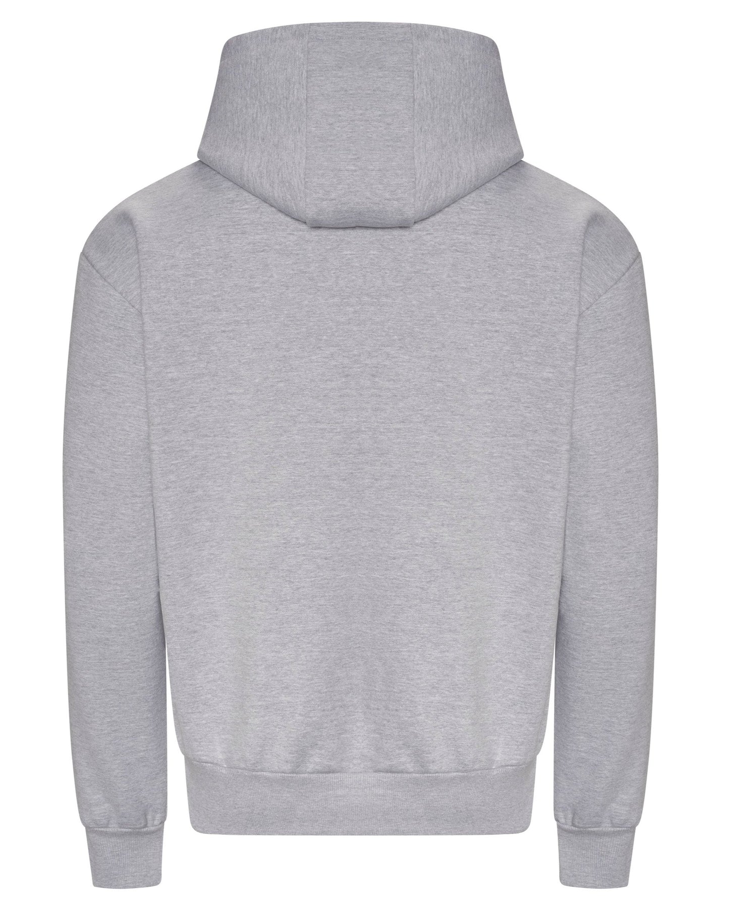 Premium Relaxed Hoodie In Heather Grey
