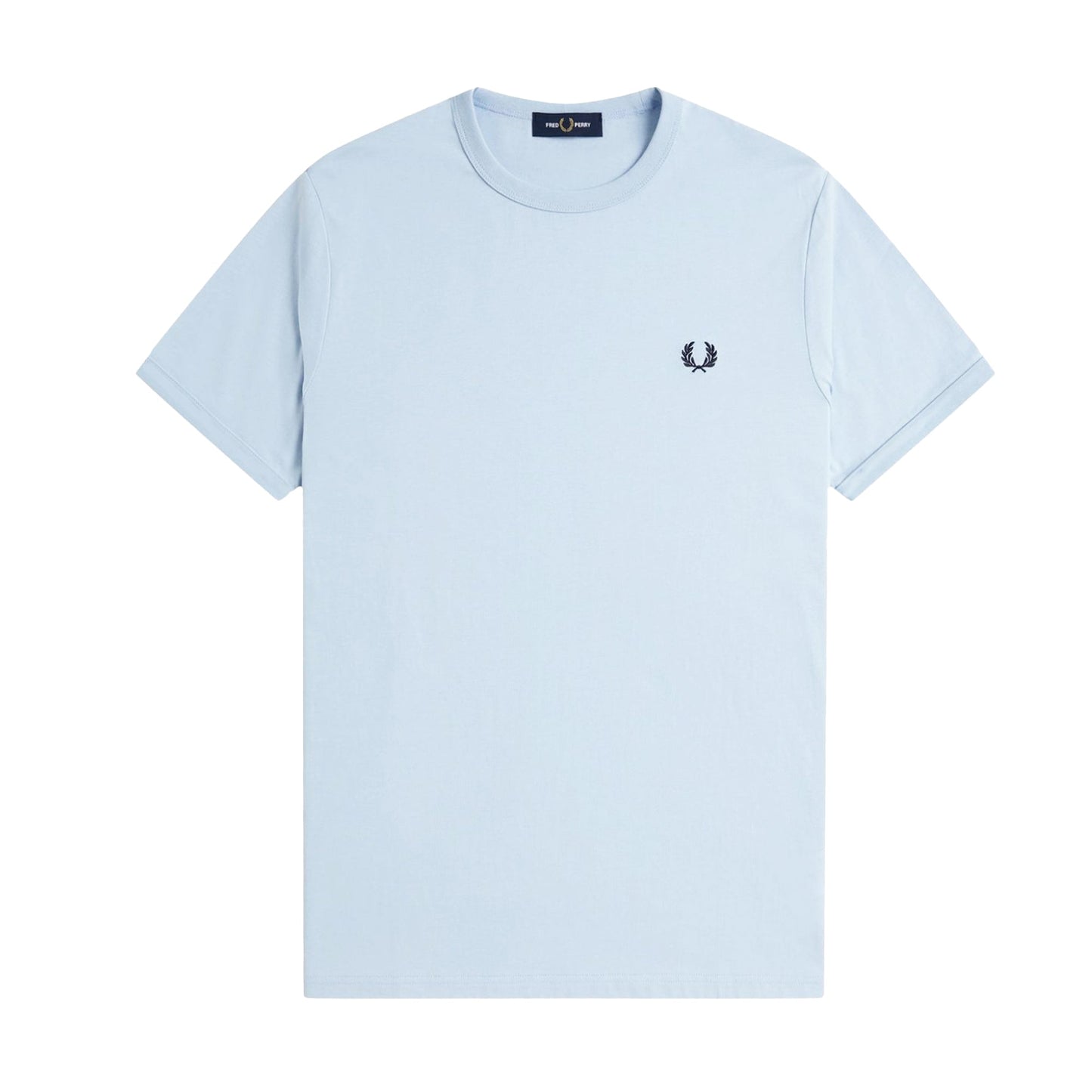 Fred Perry Crew Neck T-Shirt Light Smoke Blue
