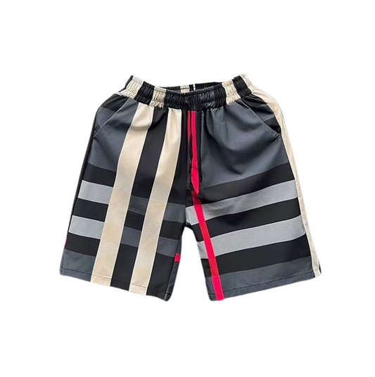 CHEQUERED - SHORTS BLUE