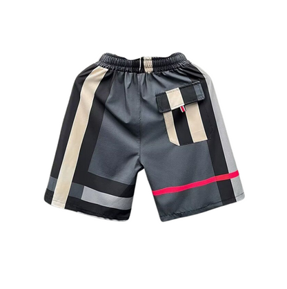 CHEQUERED - SHORTS BLUE