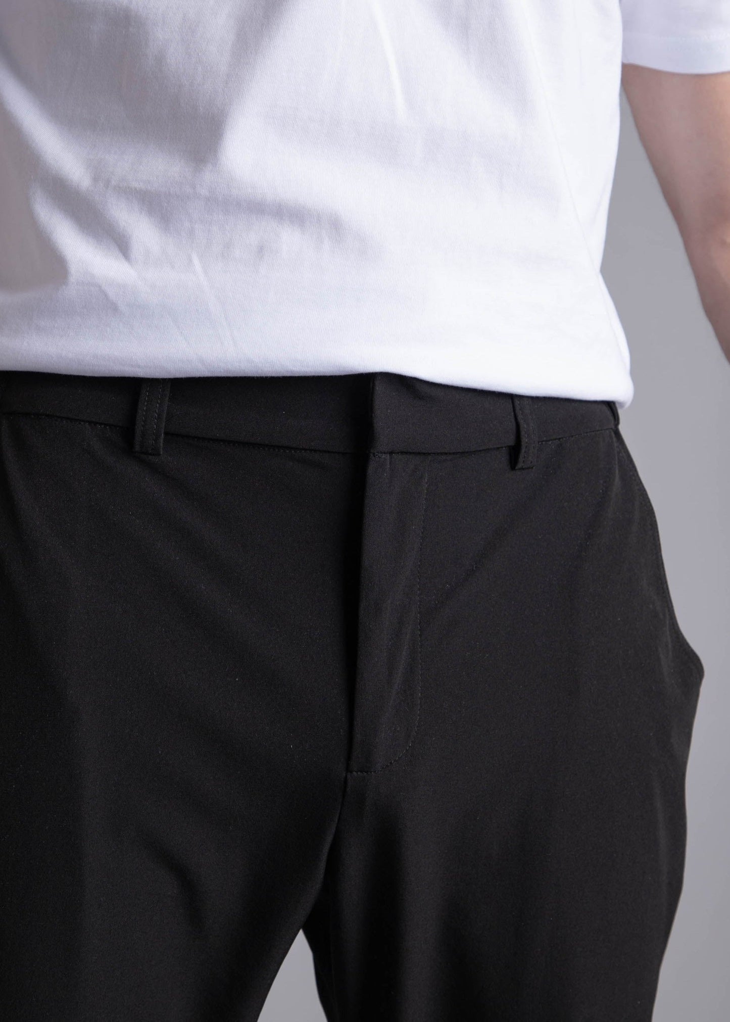 Smart Stretch Trouser In Black