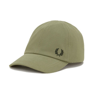 Fred Perry Classic Piqué Cap Olive Mint/Night Green
