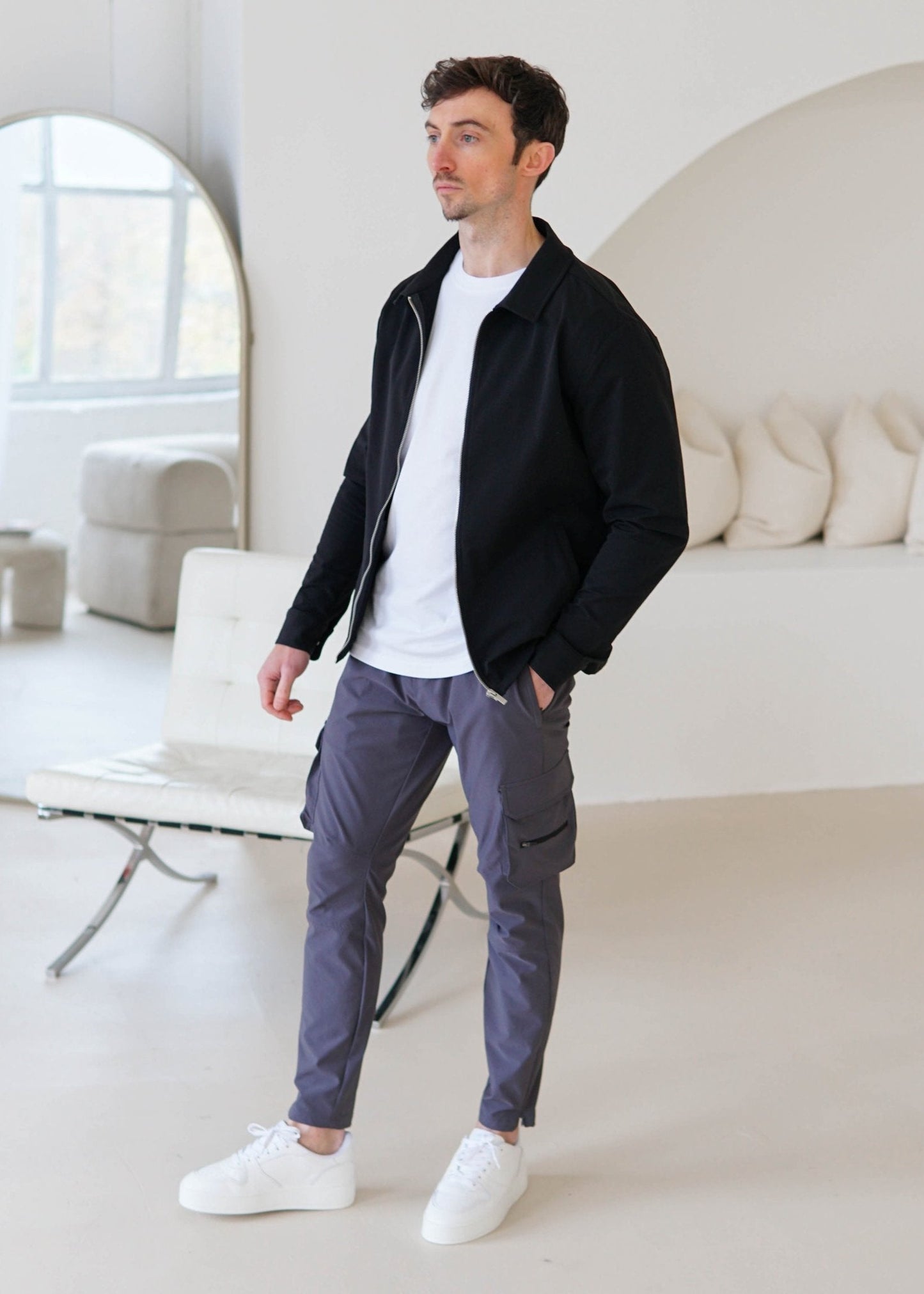 Smart Stretch Jacket In Black
