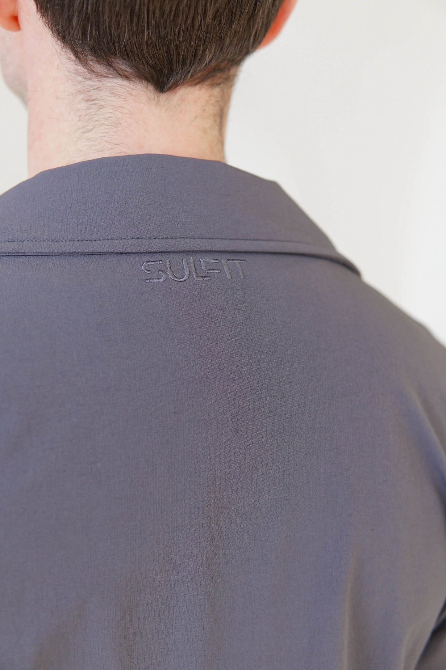 Tech Stretch Cargo Jacket In Charcoal