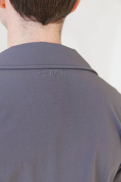 Tech Stretch Cargo Jacket In Charcoal
