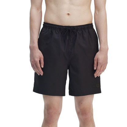 Fred Perry Classic Swim Shorts Black/Court Green