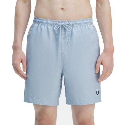 Fred Perry Classic Swim Shorts Light Smoke Blue