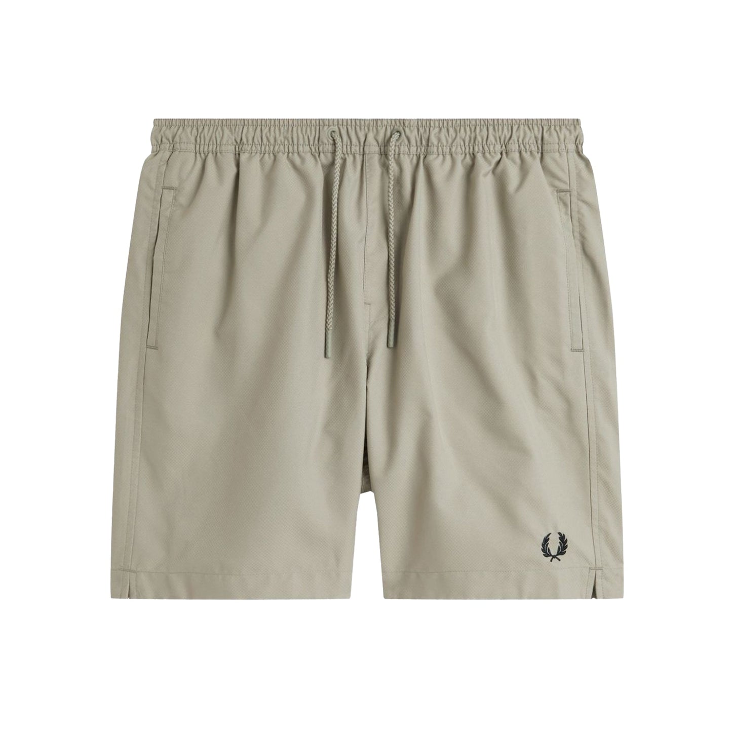 Fred Perry Classic Swim Shorts Warm Grey/Black