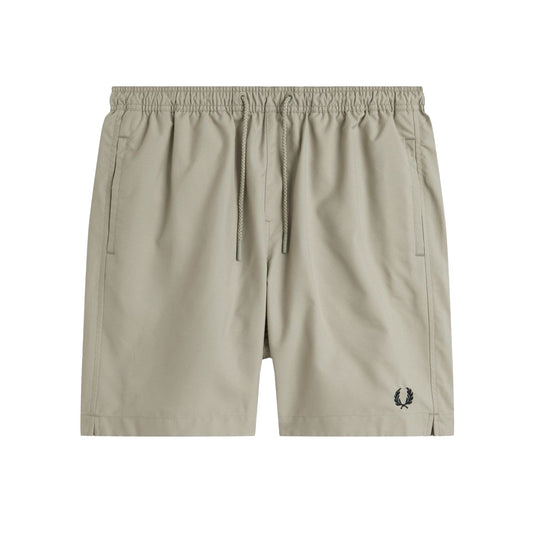 Fred Perry Classic Swim Shorts Warm Grey/Black